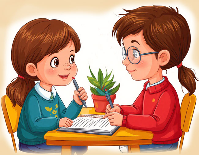 Как научить ребёнка писать диктанты