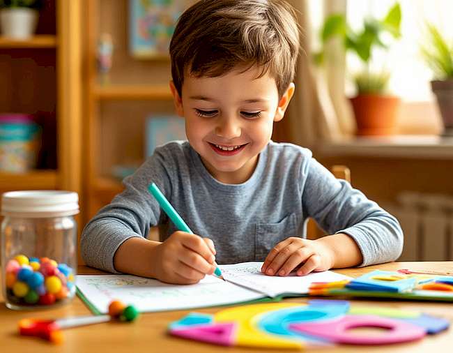 Как научить ребенка писать прописи